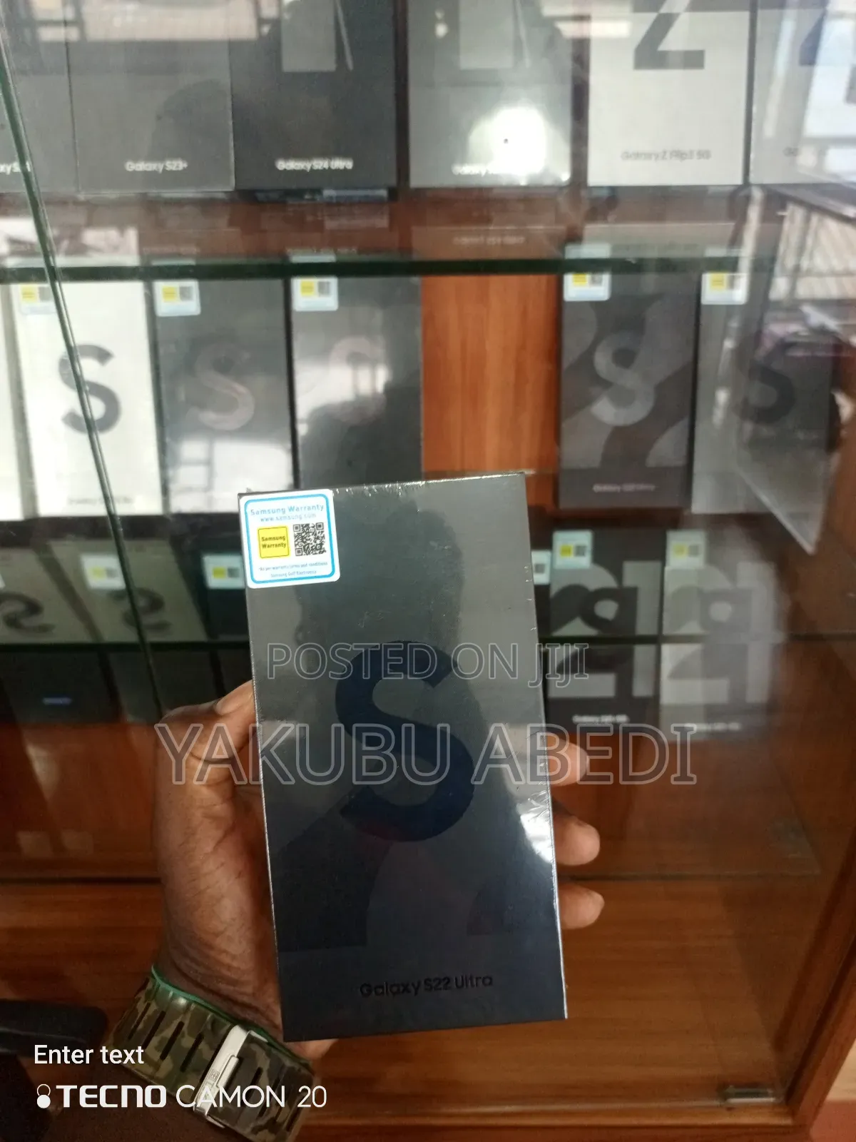 New Samsung Galaxy S22 Ultra 5G 256 GB Black