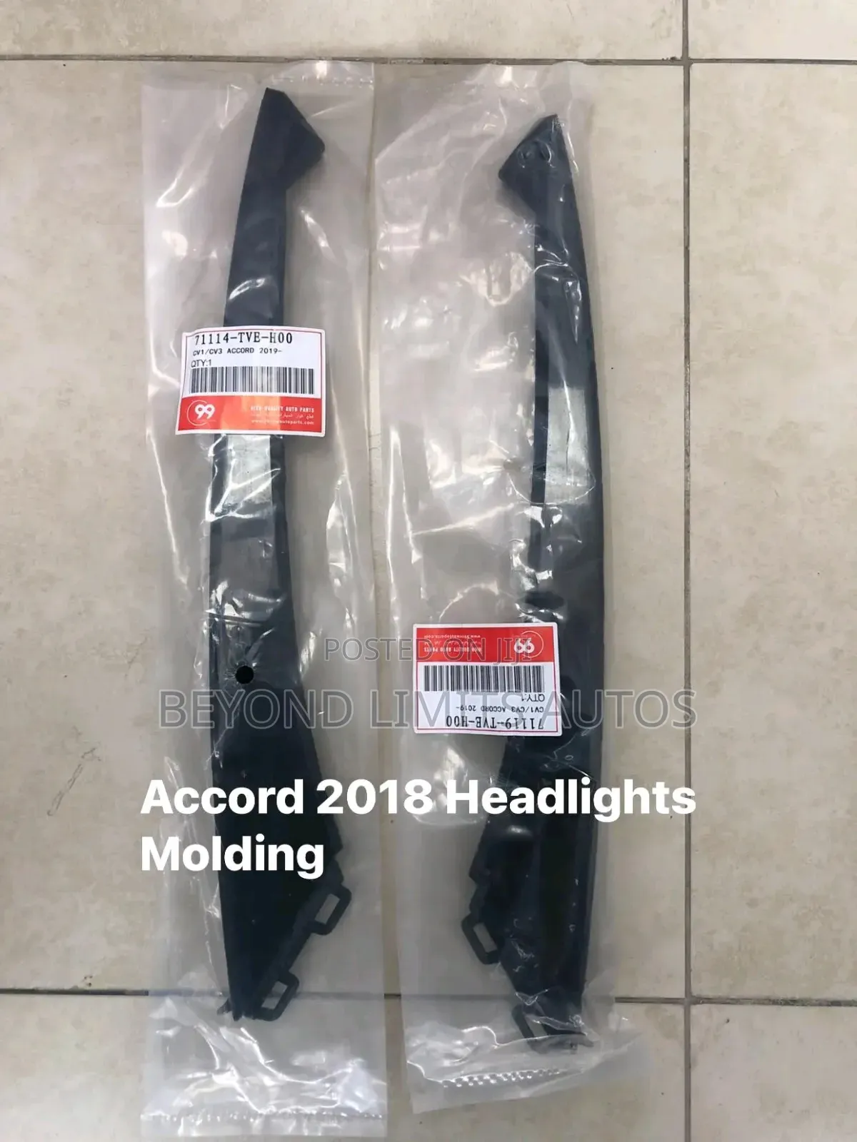 Honda Accord 2018,2019,2020,2021 Headlight Chrome/ Moulding
