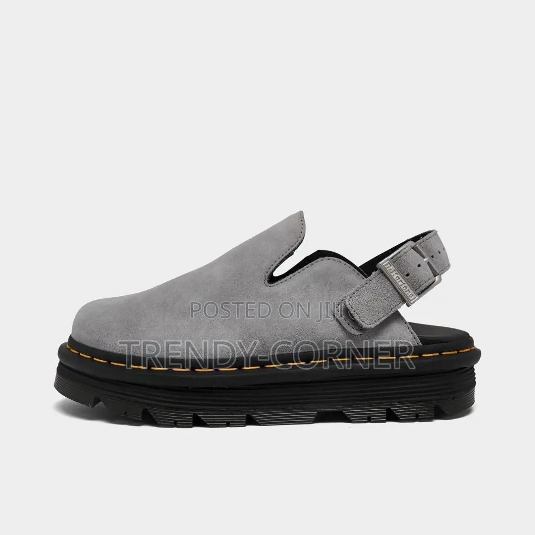 Dr. Martens Zebzag Mule E.H. Suede Sandals