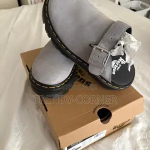 Dr. Martens Zebzag Mule E.H. Suede Sandals