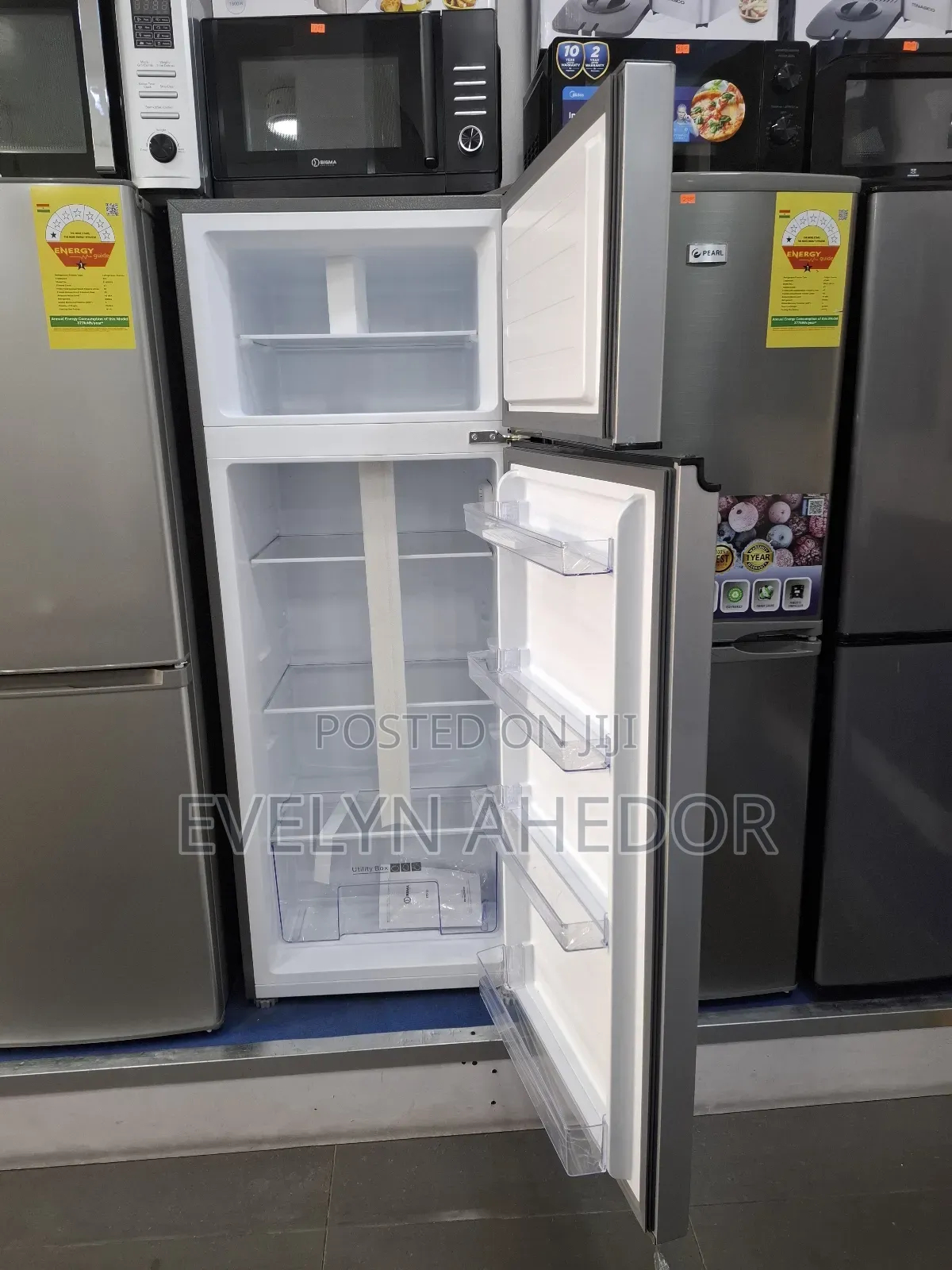 Brand New Sigma Top Freezer 207ltrs Available as Seen