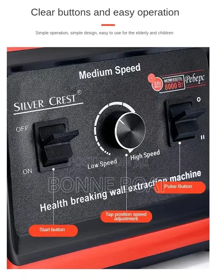 2 In 1 Blender + Mixer