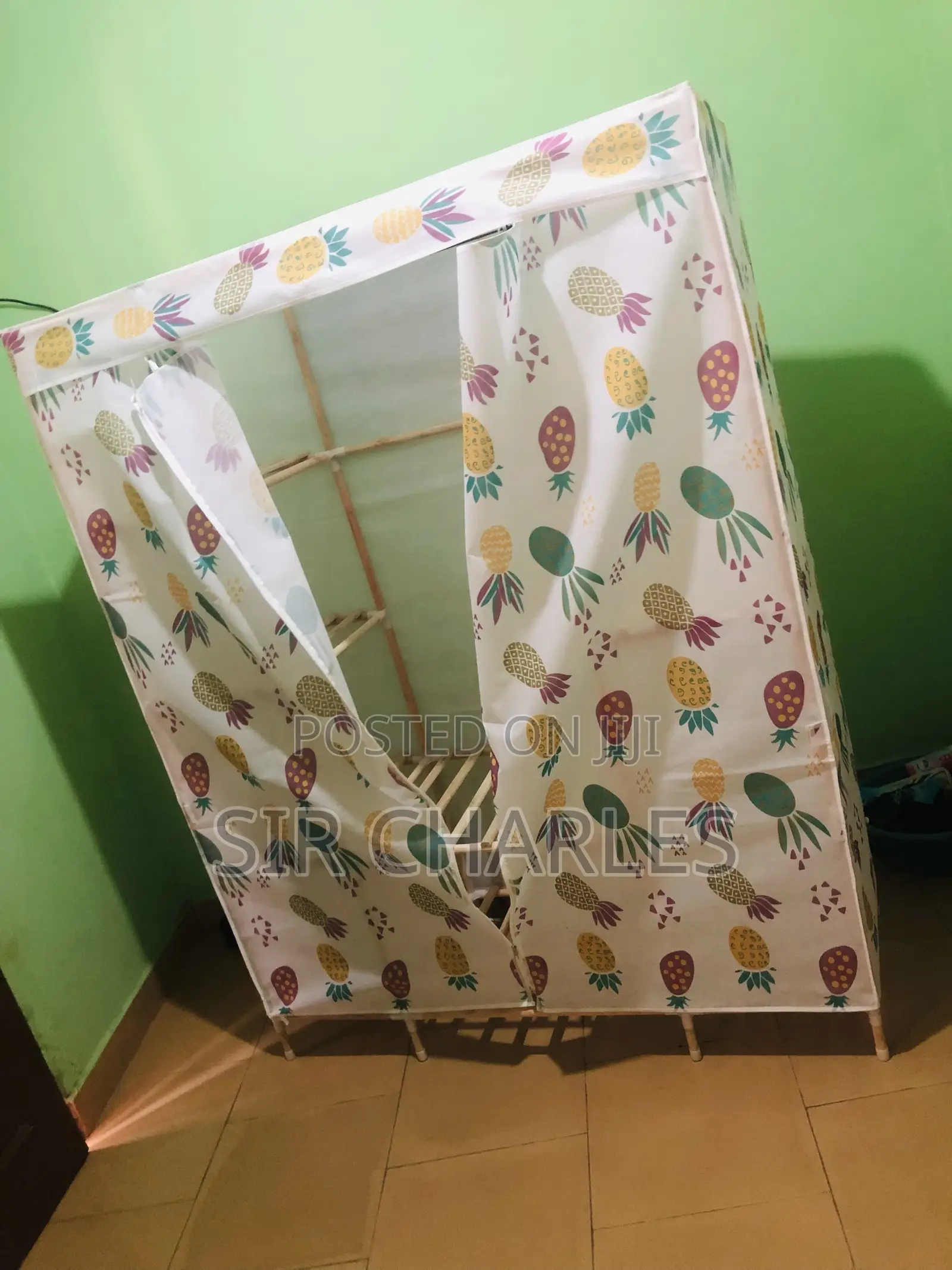 3 In 1 Wooden Wardrobe/Bamboo Wardrobe