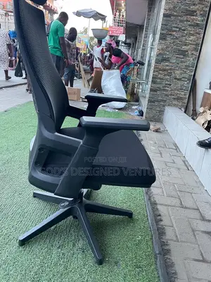 Solid and Well Grounded Swivel Chair