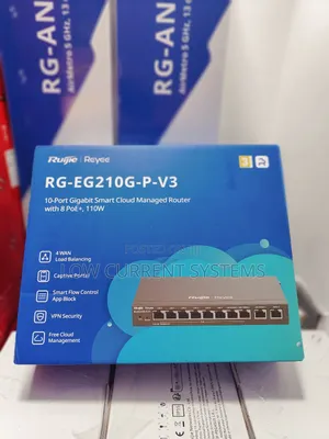 Ruijie Cloud Core Router Cloud Key Captive Portal Load Balance Eg210gp