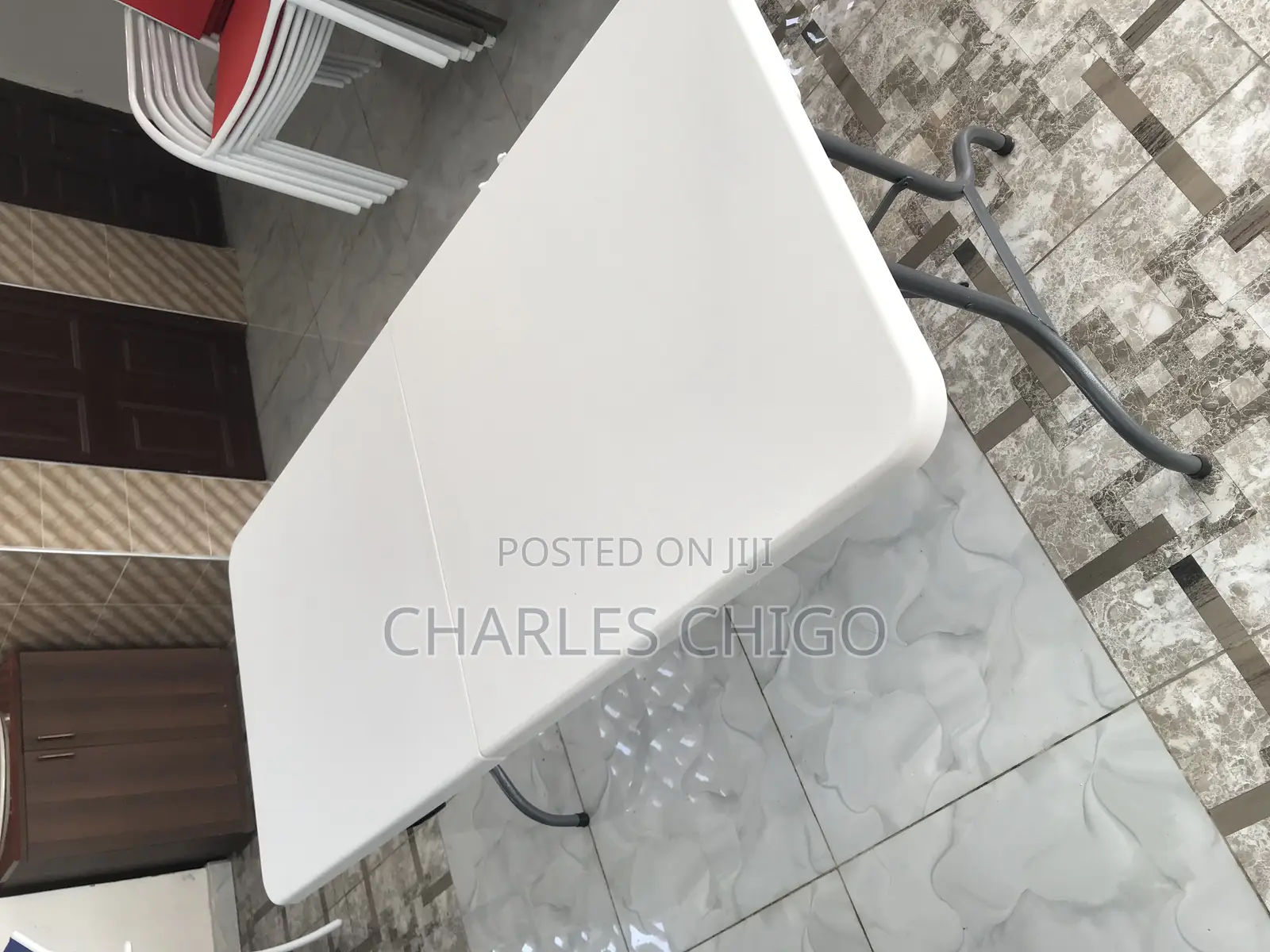 8 Seater Foldable Table/Plastic Table