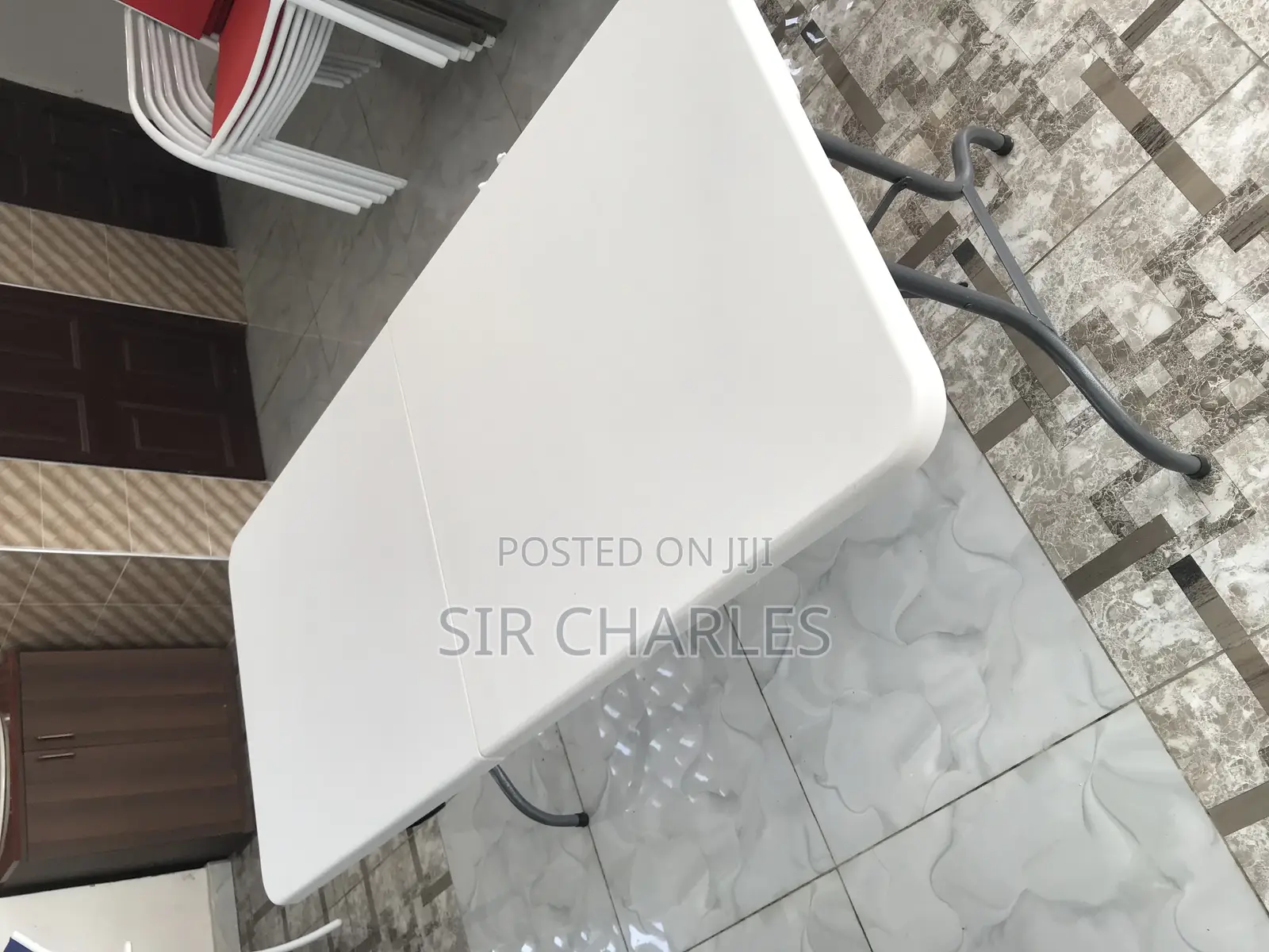 8 Seater Foldable Table/Plastic Table