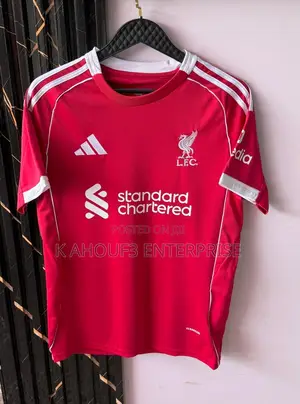 Liverpool Home Jersey for 2025/26 Season