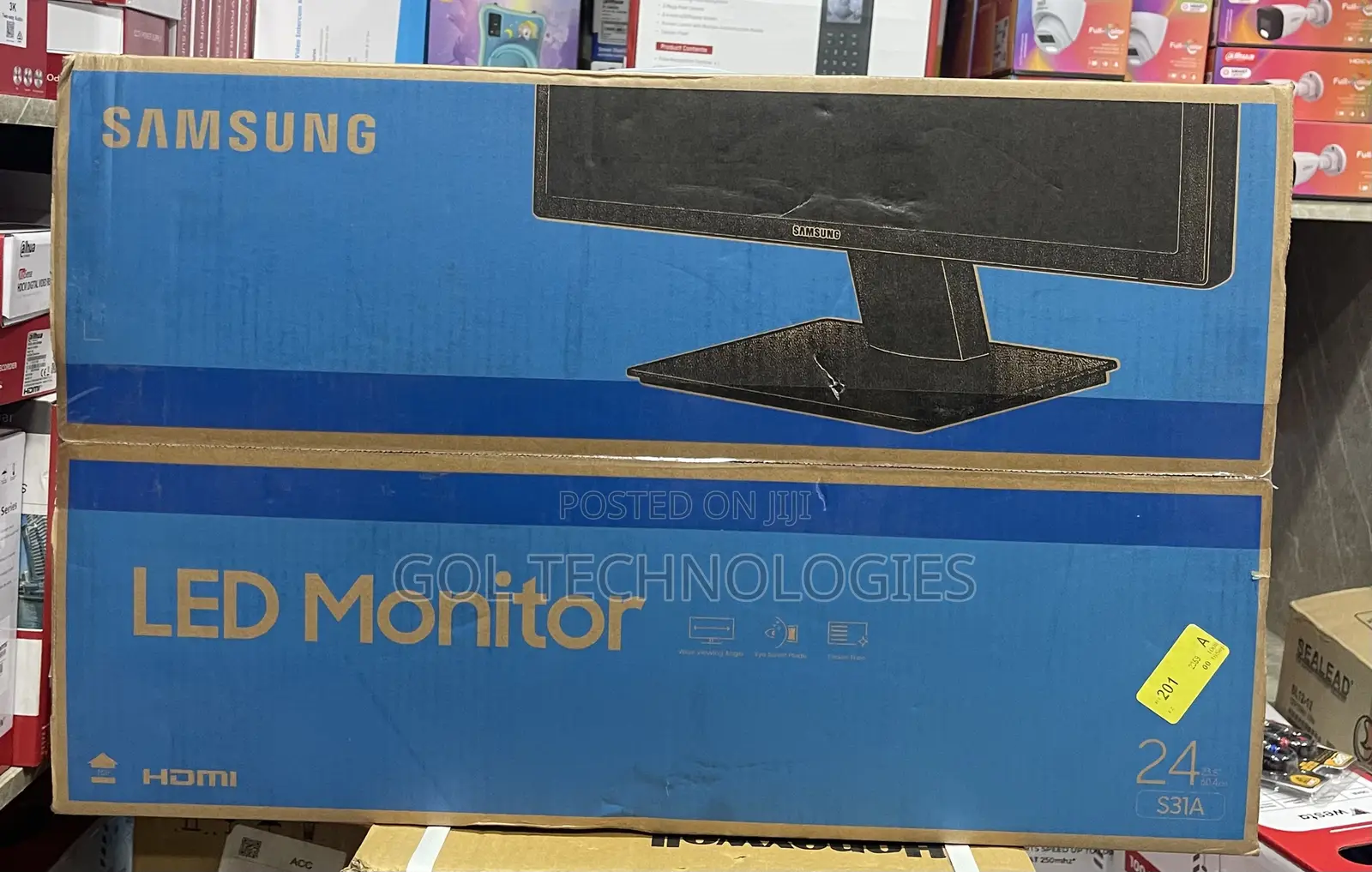 24 Inches Samsung Led Computer Monitor 24" S31a Full Hd Monitor