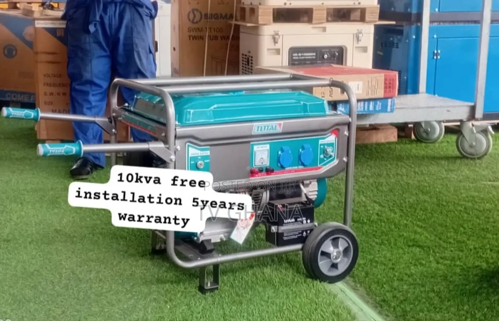 Authentic Total 10kva Petrol Generator – Guaranteed Strong Output