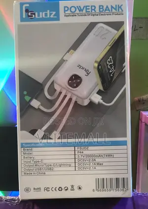 Fsudz P44 20000mah Power Bank