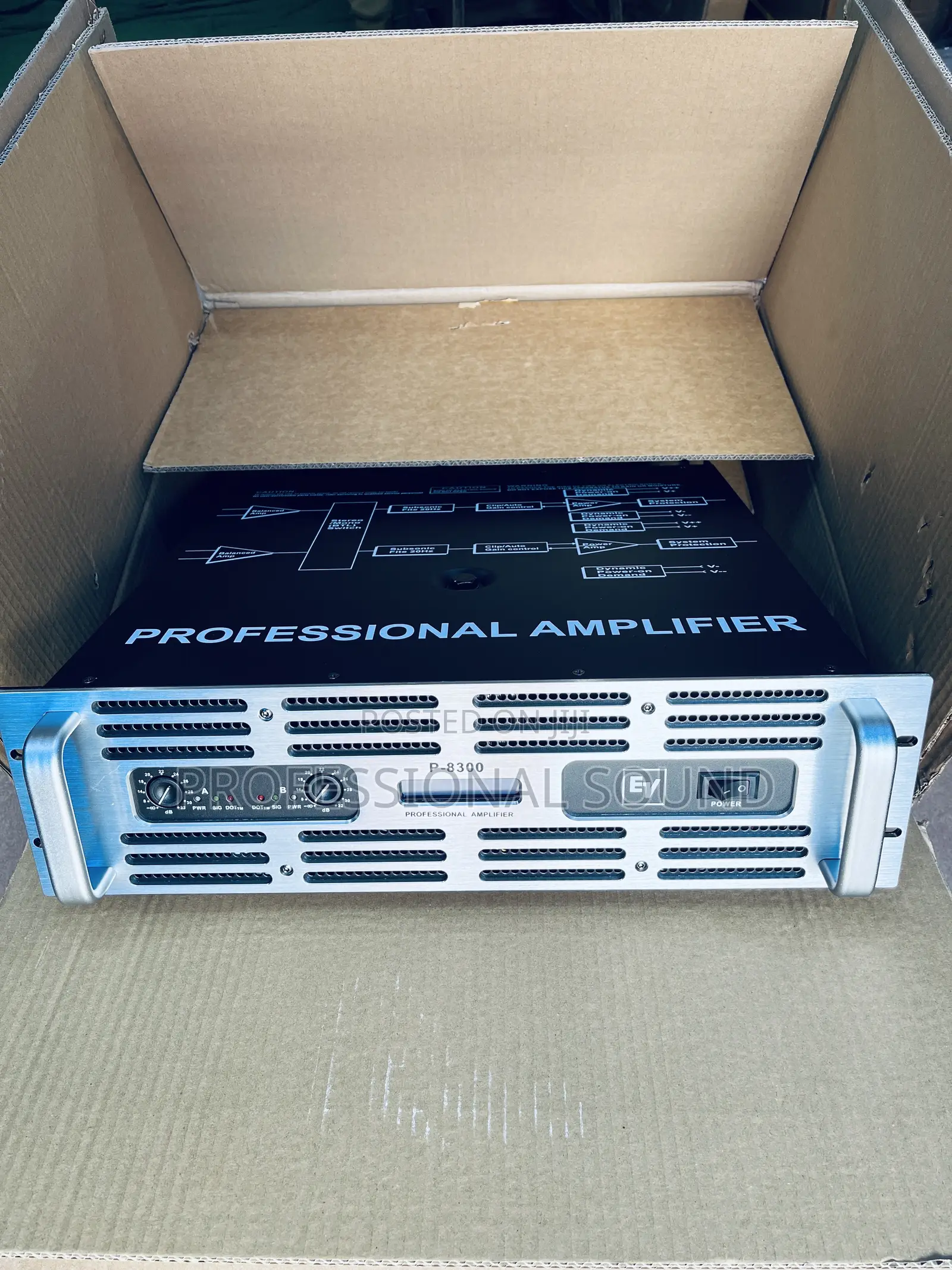 Professional Ev Amplifier P8300