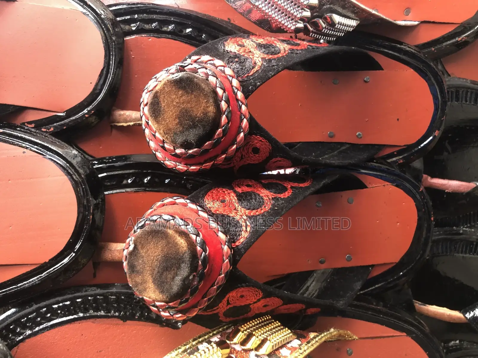 Authentic Ghanaian Royal Footwear