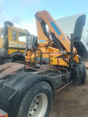 Effer Loader Crane Tractor Truck Head. Mercedes Benz For Sale