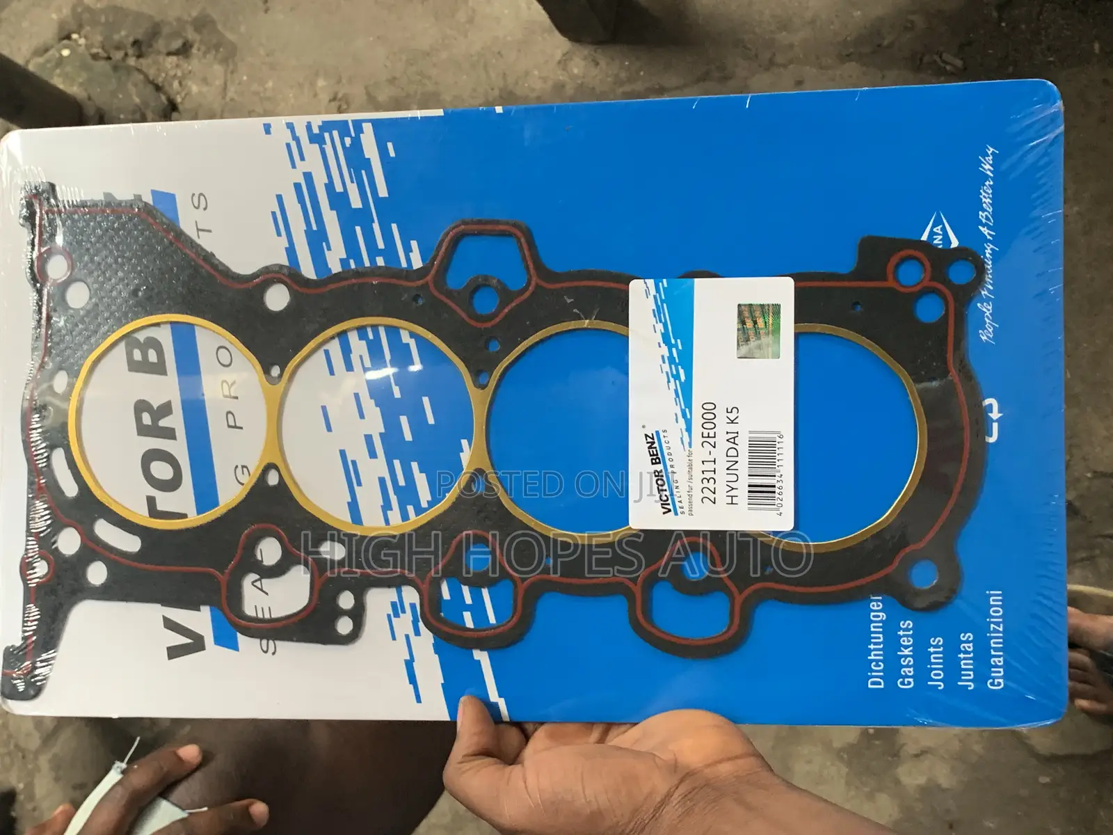 Hyundai Sonata 2.0t Engine Head Gasket.
