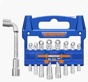 Wadfow 1/2" L-Angled Shaped Socket Wrench Set - Wth4208