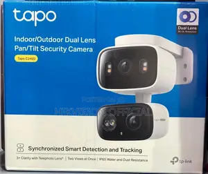 Tapo C246d New Indoor/Outdoor Dual Lens Pan/Tilt Security Camera