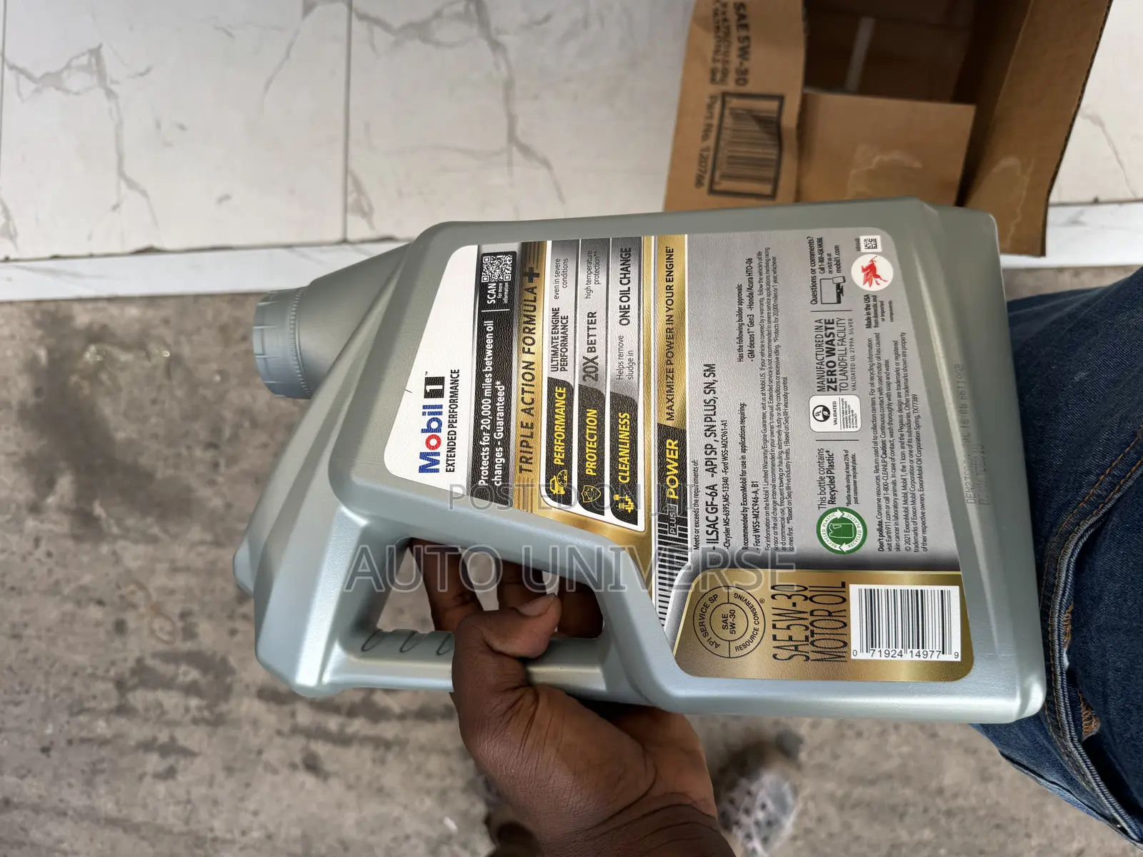 Mobil 1 Car Motor Oil Available