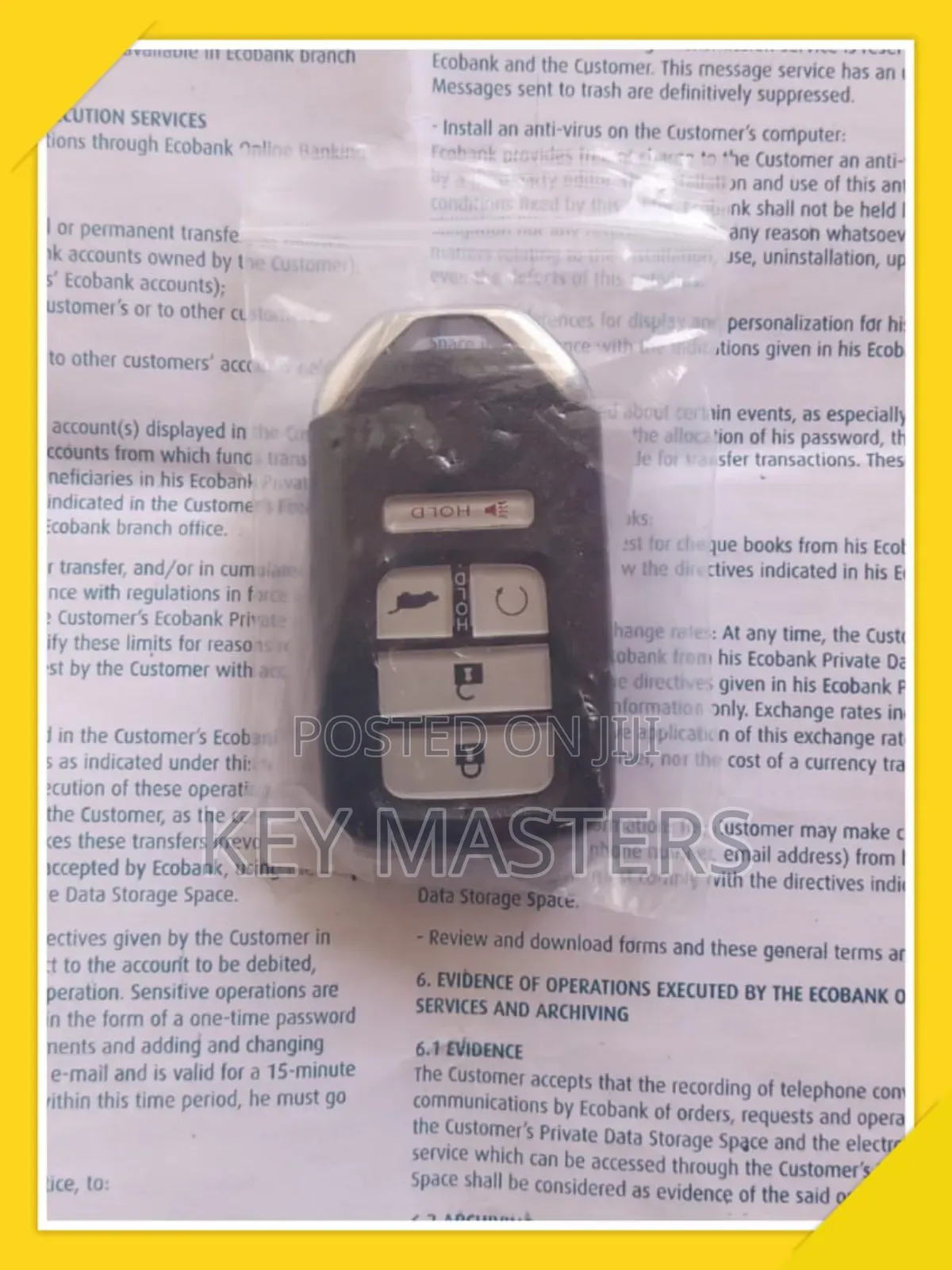 Honda Civic Smart Key