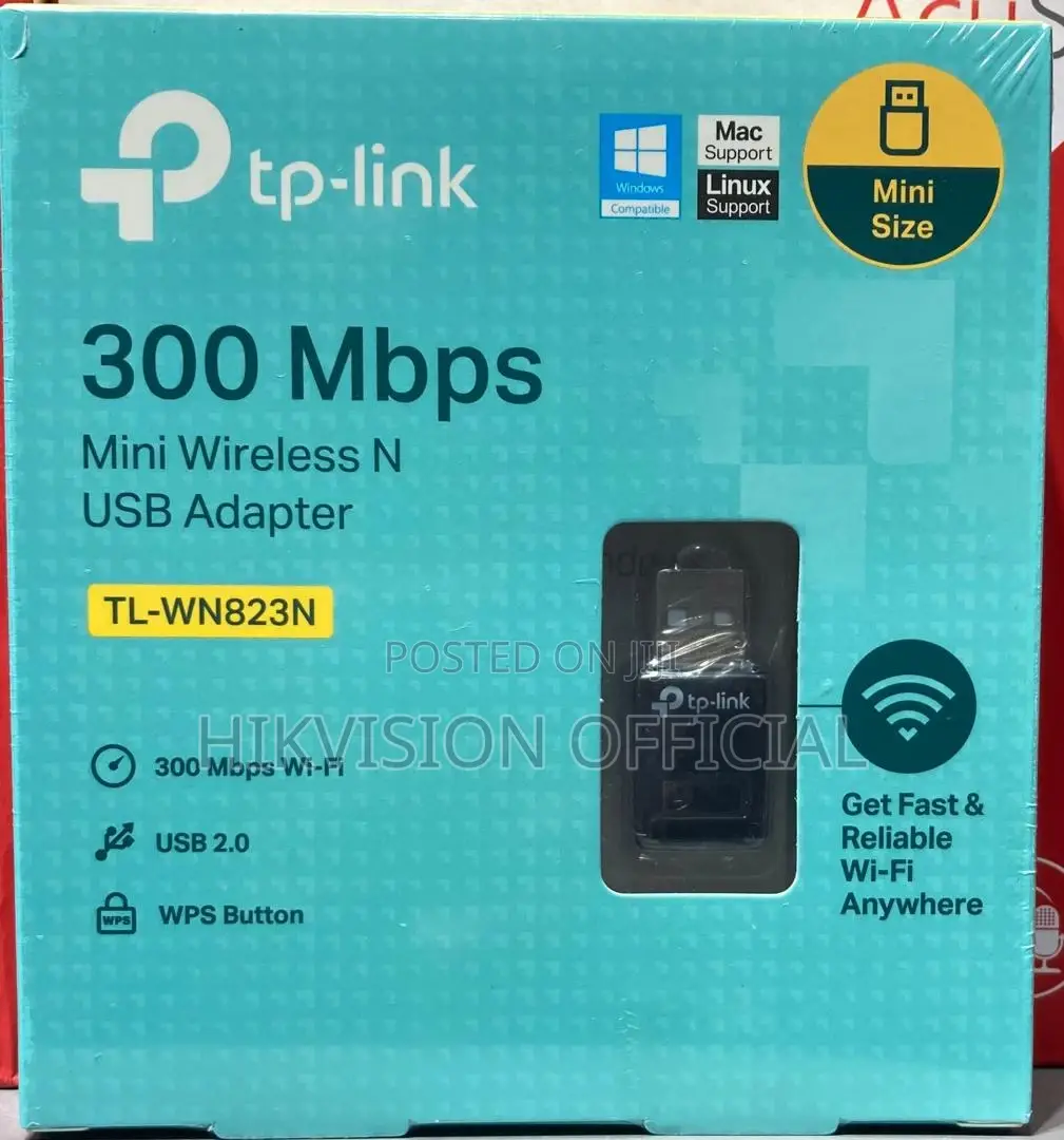 Tl-Wn823n 300mbps Mini Wireless N Usb Adapter