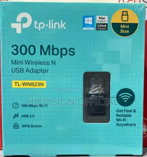 Tl-Wn823n 300mbps Mini Wireless N Usb Adapter