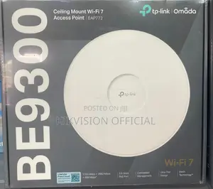 Eap772 Omada Be11000 Ceiling Mount Tri-Band Wi-Fi 7 Access Point