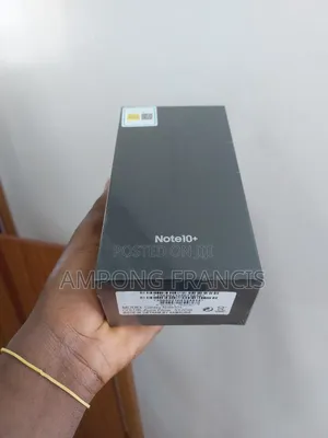 New Samsung Galaxy Note 10 Plus 5G 256 GB Black