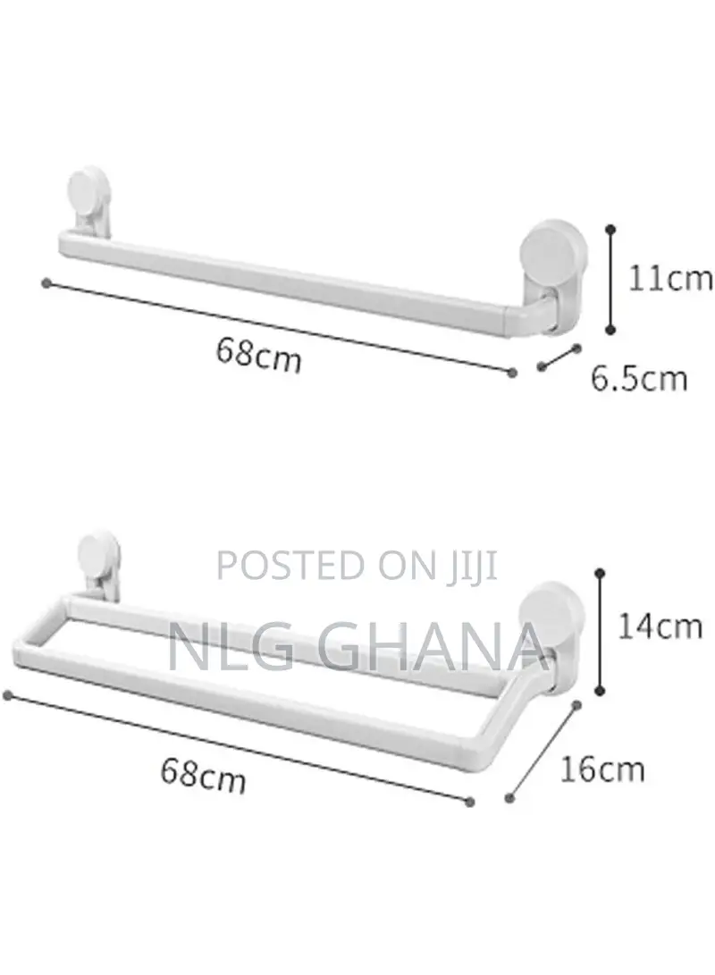 Towel Holders Bath Towel Rod Hanger Single Layer.