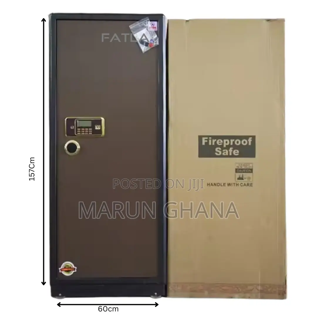 3d1570 Fireproof Safe Locker With Alarm, Heavy Duty - 160 Kg,