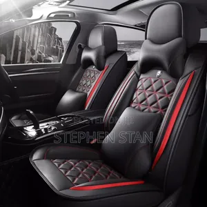 Red and Black High Quality Luxury Car Seat Cover