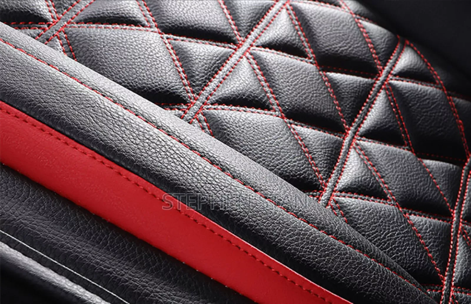 Red and Black High Quality Luxury Car Seat Cover