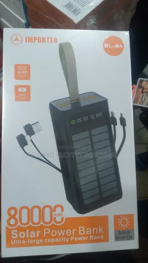 Importer 80000 Solar Power Bank