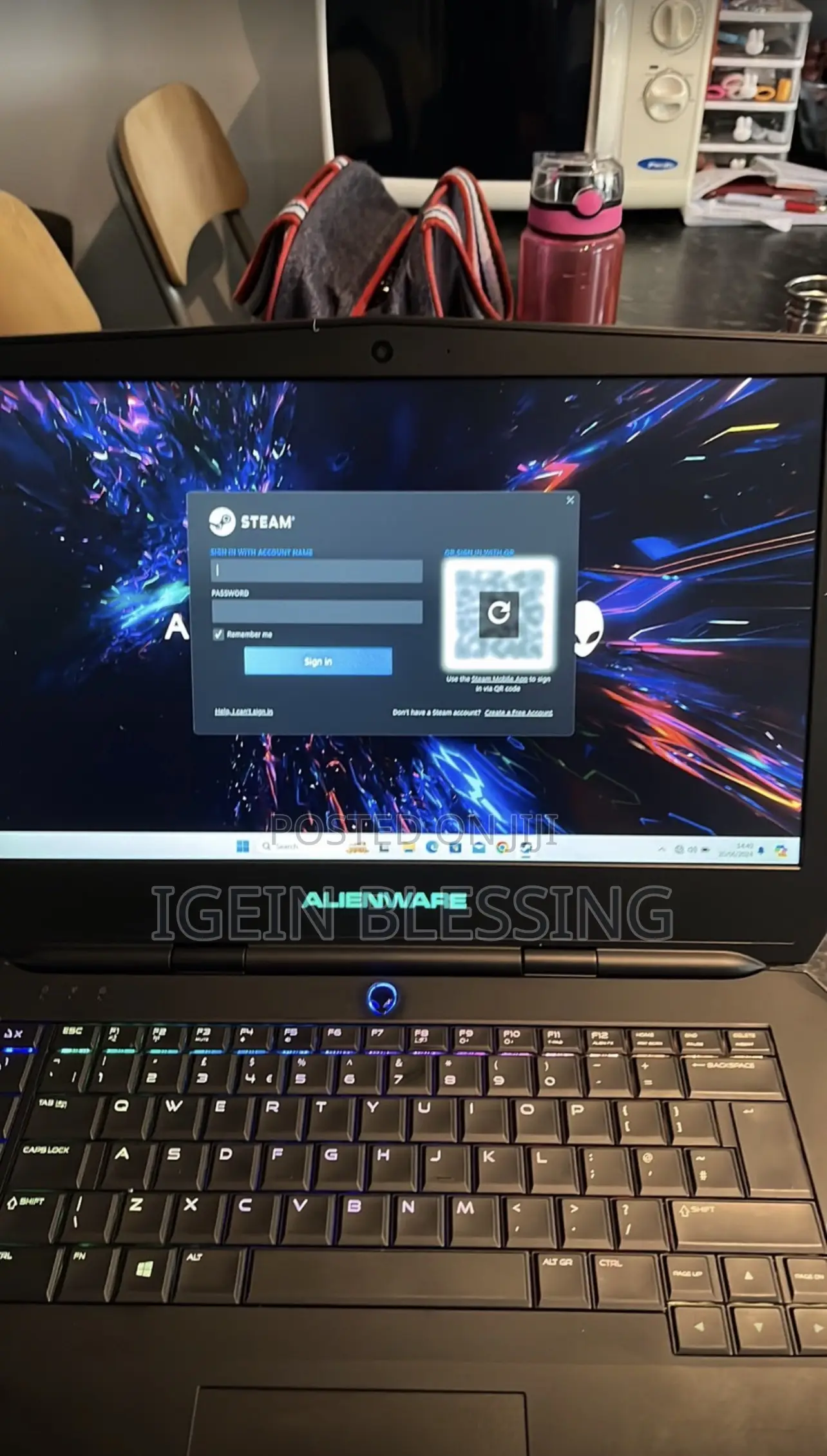 Laptop Alienware M17x R2 16GB Intel Core i7 SSD 1T