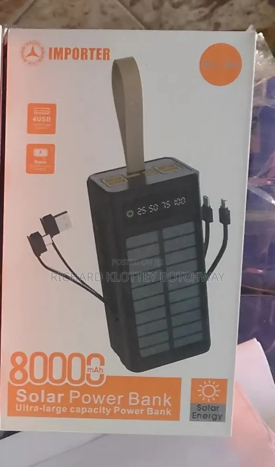 Importer 80000 Solar Power Bank
