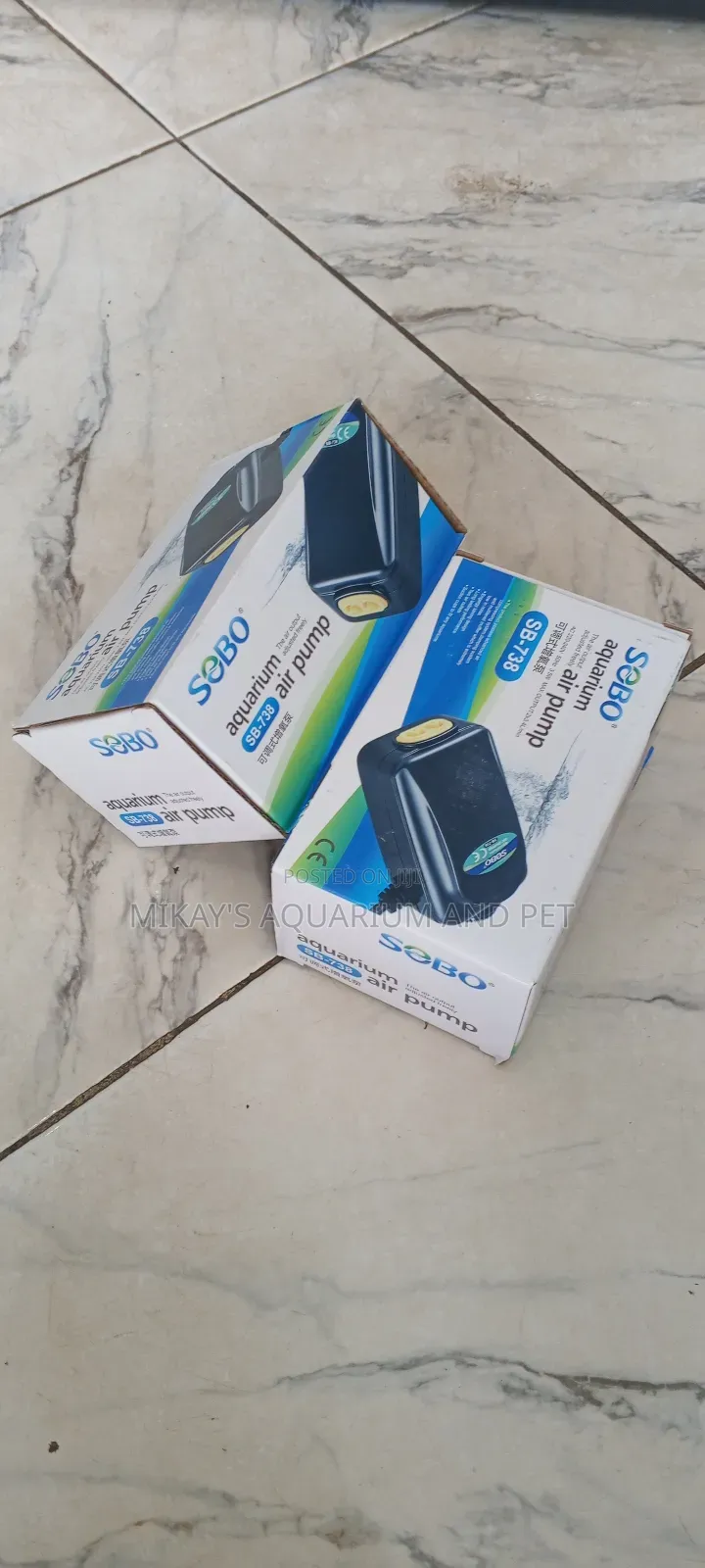 Double Outlet Sobo Air Pump
