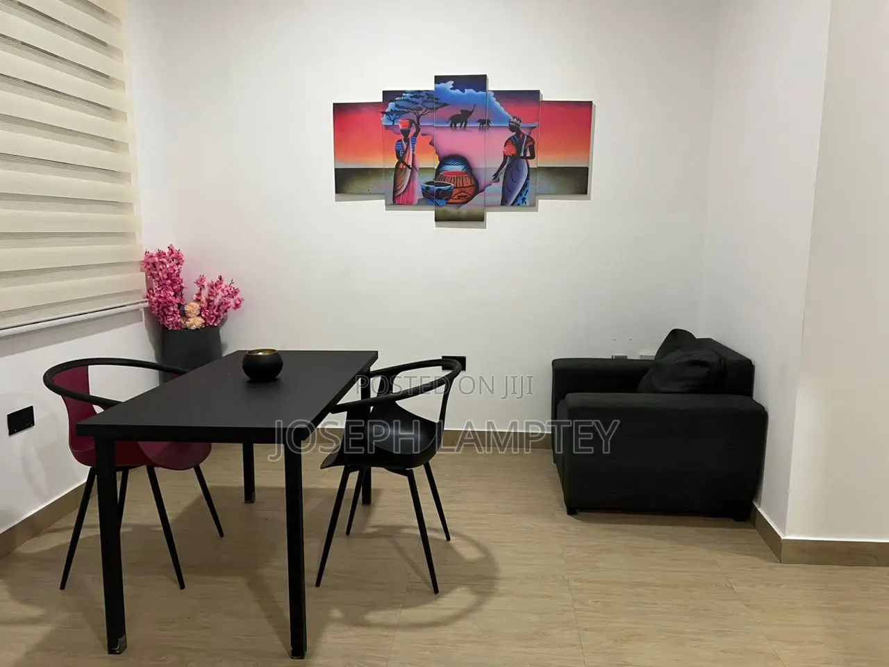 Furnished 1bdrm Apartment in Joseph Lamptey, North Legon for rent