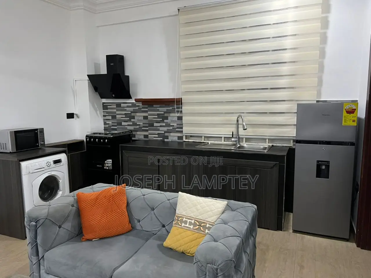 Furnished 1bdrm Apartment in Joseph Lamptey, North Legon for rent