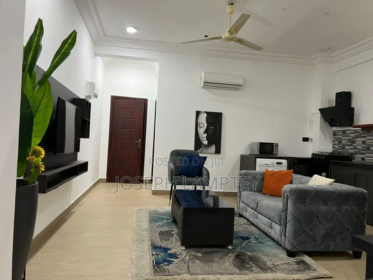 Furnished 1bdrm Apartment in Joseph Lamptey, North Legon for rent