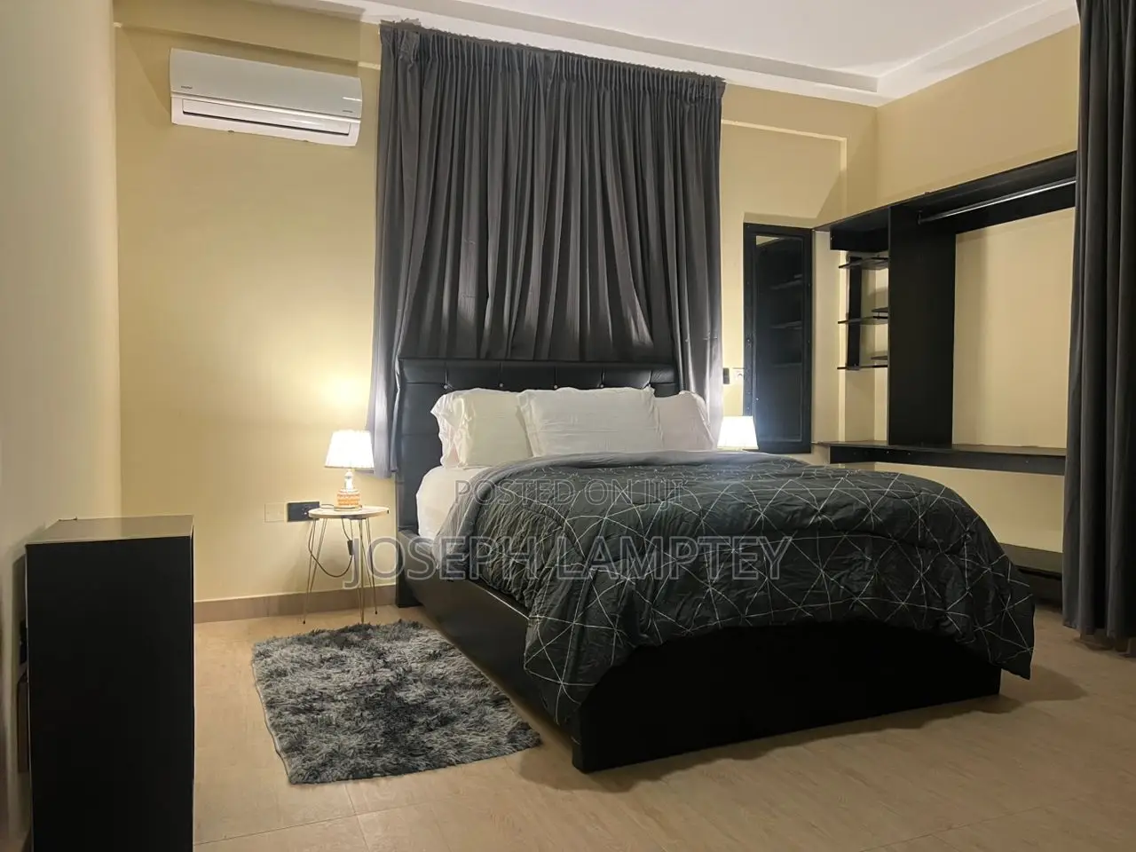Furnished 1bdrm Apartment in Joseph Lamptey, North Legon for rent