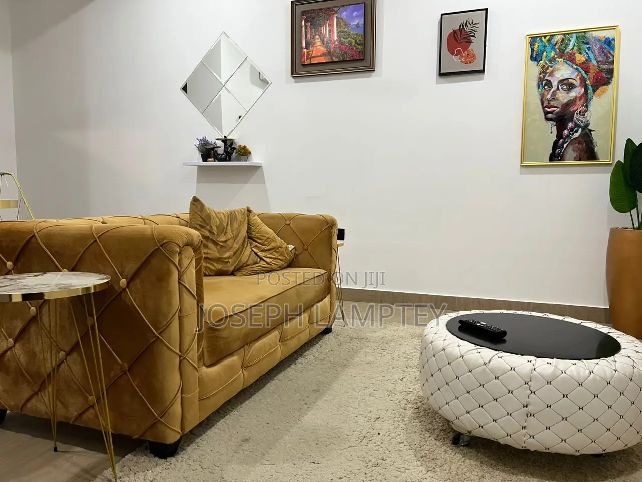 Furnished 1bdrm Apartment in Joseph Lamptey, North Legon for rent