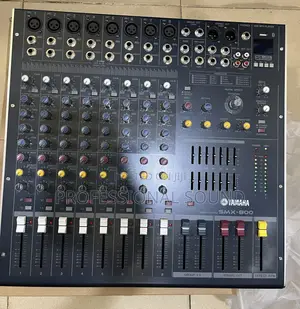 SMX-8 Mixer Console 8-Ch Premium Mic/Line Powerd Mixe