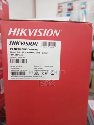 Ds-2se3c404mwg-E/14=Tandemvu 4mp+4mp 4x Poe PTZ Network Camera