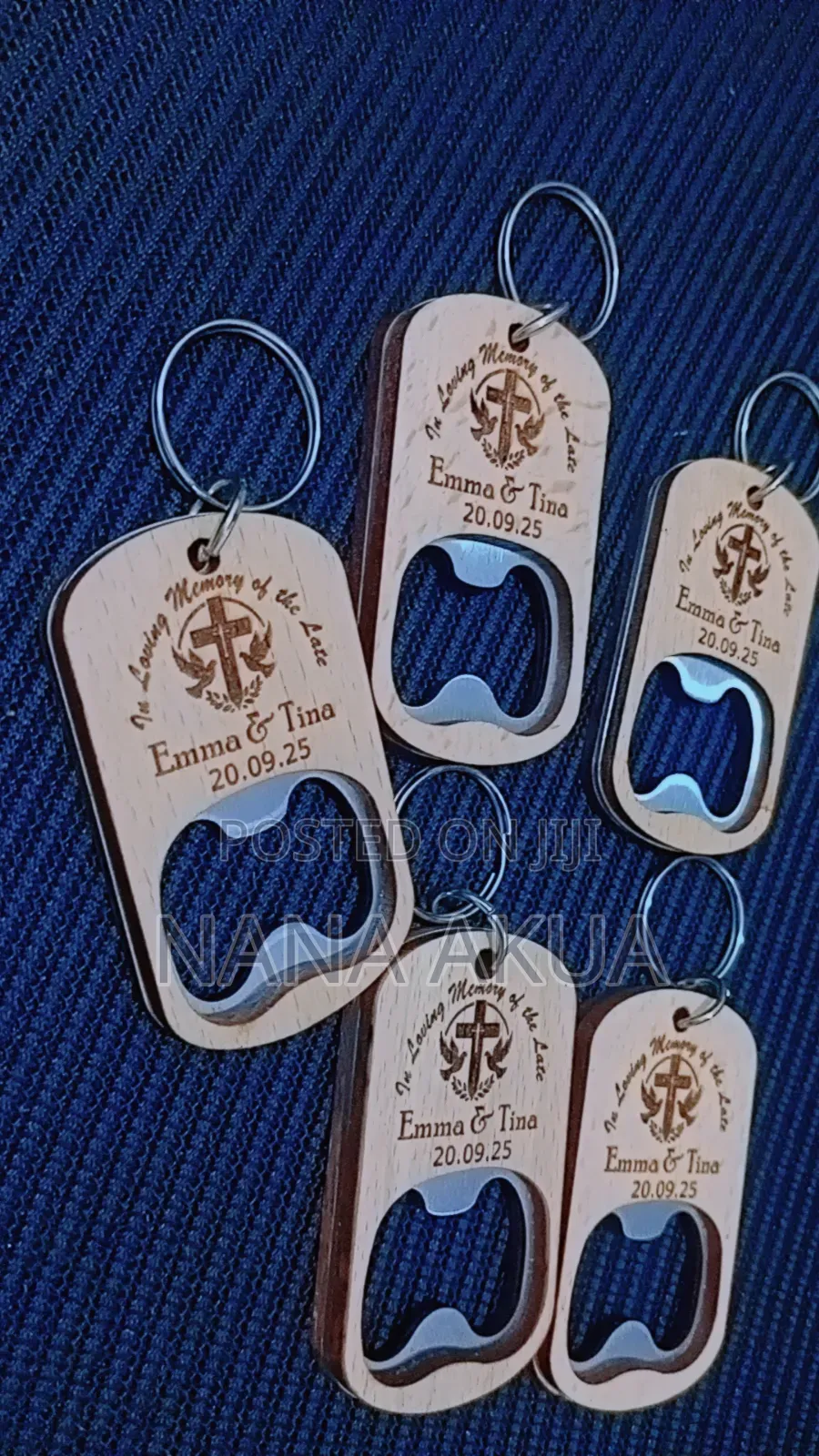 Key Opener Wooden and Printing as Souvenir