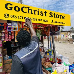 2d Outdoor Facial Signage for Gochrist Store