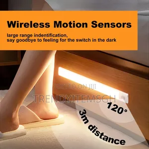 11.8" Ultra-Thin Smart Motion Sensor Light Bar 3 Color Magnetic Light