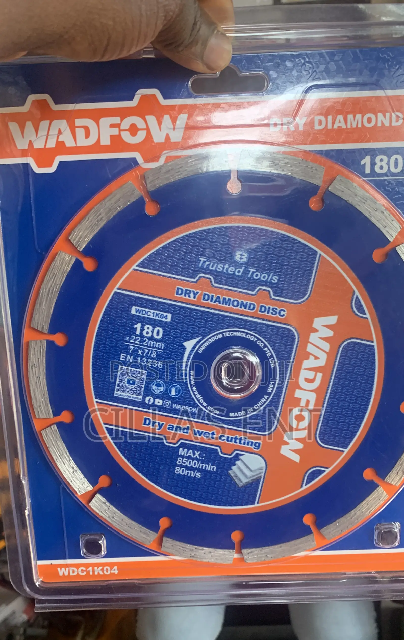 Wadfow Dry Diamond Disc