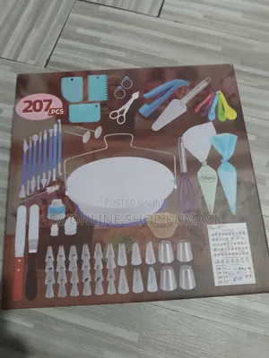 207 Pieces of Cake Tool Set