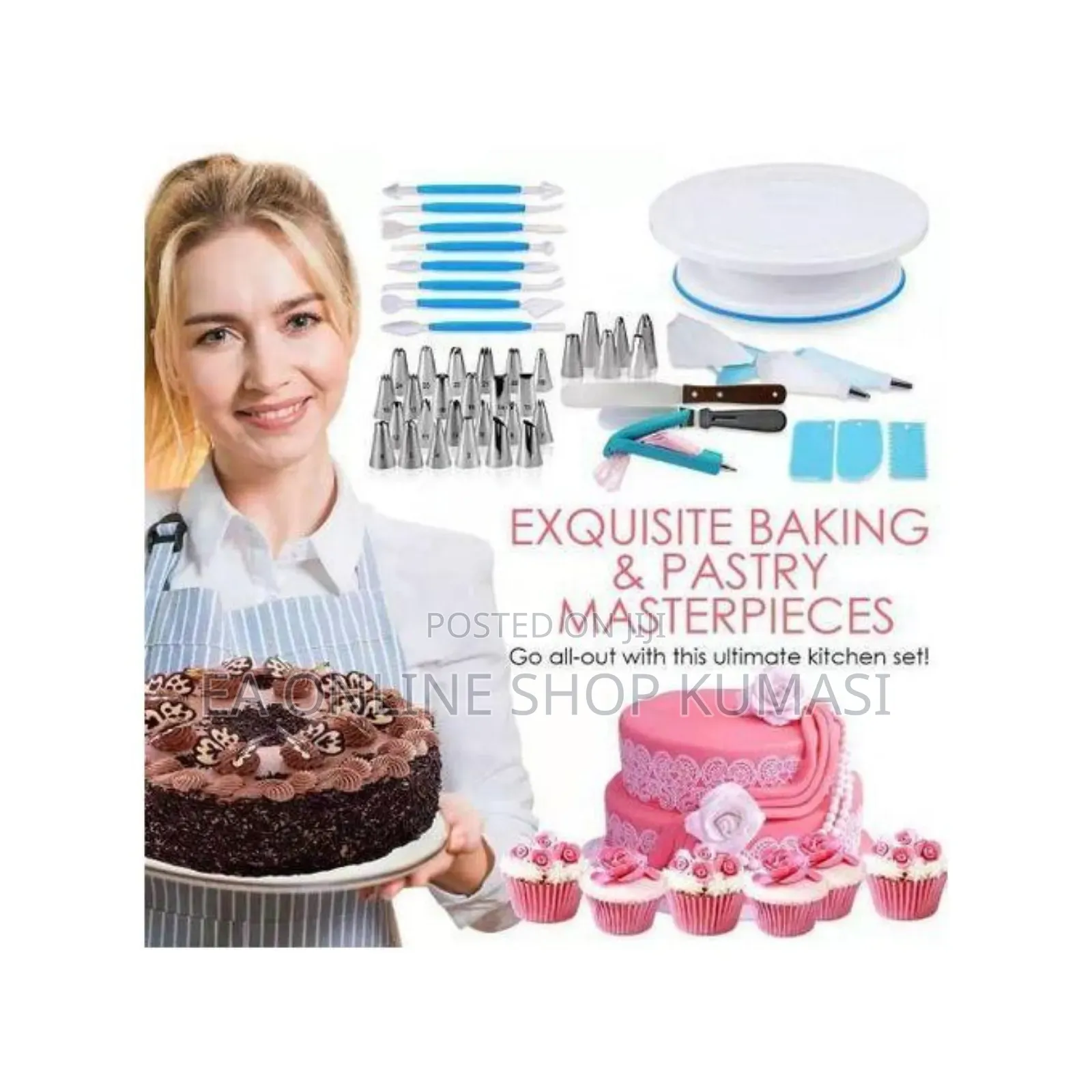 207 Pieces of Cake Tool Set