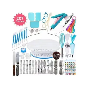 207 Pieces of Cake Tool Set