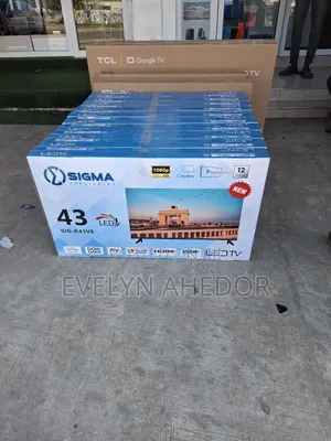 Fremeless Sigma 43 Inches Digital Satellite Tv Free Wall Mount